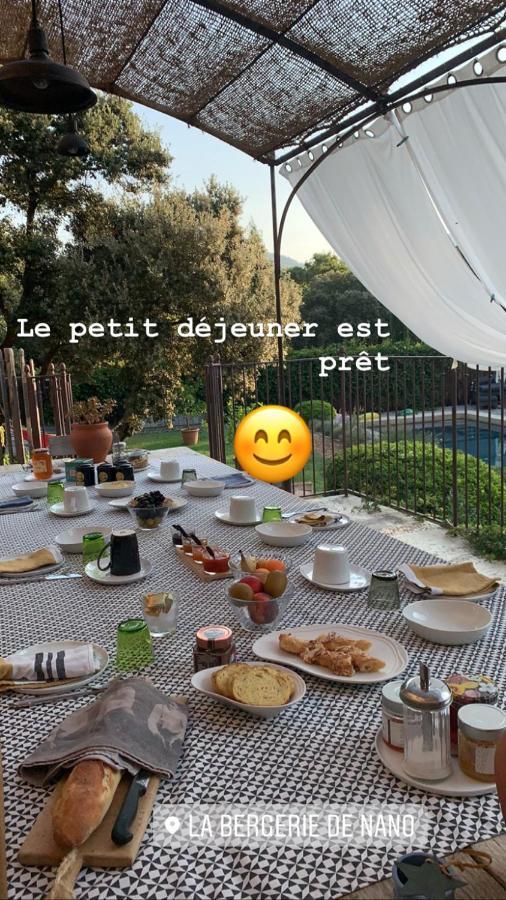 לינה וארוחת בוקר בום-דה-וניז La Bergerie De Nano מראה חיצוני תמונה